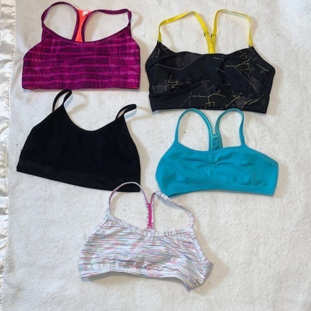 Bundle of 5 sports bras